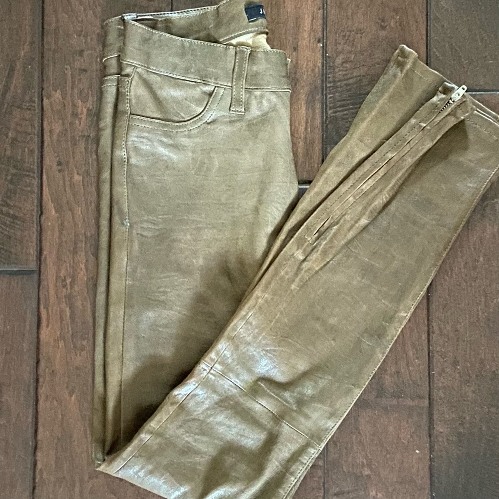 J Brand leather pants size 25